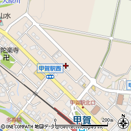 滋賀県甲賀市甲賀町大原市場783周辺の地図