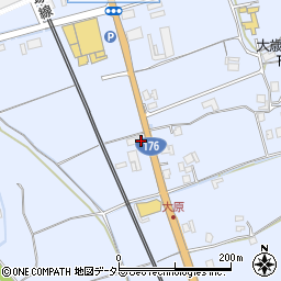 兵庫県三田市大原391周辺の地図