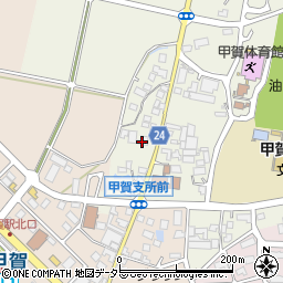 甲賀電気設備株式会社周辺の地図