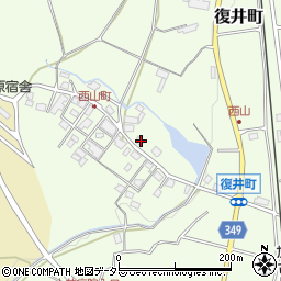 兵庫県小野市復井町1804周辺の地図
