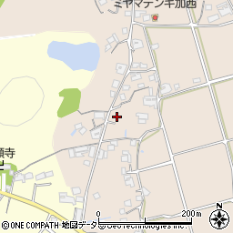 兵庫県加西市豊倉町351周辺の地図