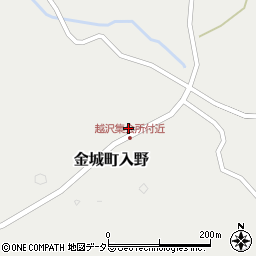 島根県浜田市金城町入野イ-675周辺の地図