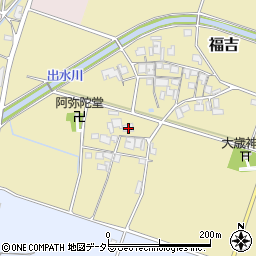 兵庫県加東市福吉382周辺の地図