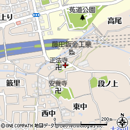 京都府宇治市莵道段ノ上周辺の地図