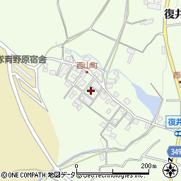 兵庫県小野市復井町1829周辺の地図