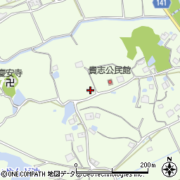 兵庫県三田市貴志945周辺の地図