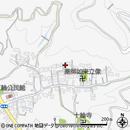 静岡県藤枝市岡部町三輪493-1周辺の地図