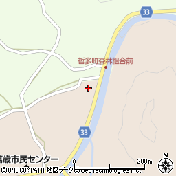 岡山県新見市哲多町矢戸1026周辺の地図