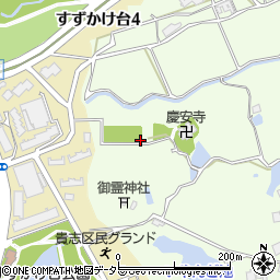 兵庫県三田市貴志1180周辺の地図