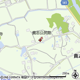 貴志公民館周辺の地図