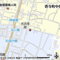 兵庫県姫路市香寺町犬飼321周辺の地図