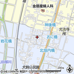 兵庫県姫路市香寺町犬飼381周辺の地図