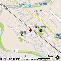 滋賀県甲賀市甲賀町大原市場479周辺の地図