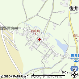 兵庫県小野市復井町1828周辺の地図