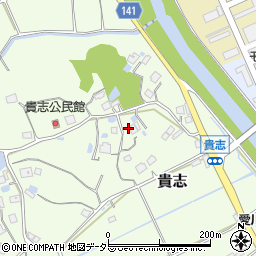兵庫県三田市貴志802周辺の地図