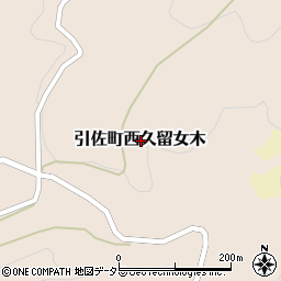 静岡県浜松市浜名区引佐町西久留女木周辺の地図