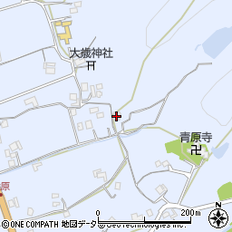 兵庫県三田市大原596周辺の地図