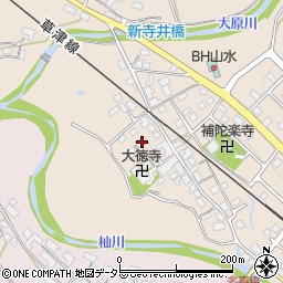 滋賀県甲賀市甲賀町大原市場491周辺の地図