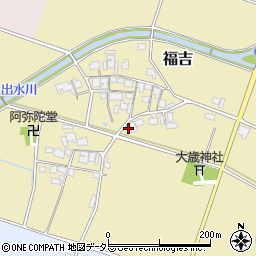 兵庫県加東市福吉270周辺の地図
