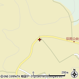 岡山県新見市哲多町荻尾1223周辺の地図