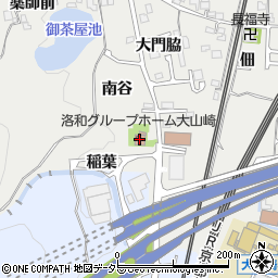 洛和グループホーム大山崎周辺の地図