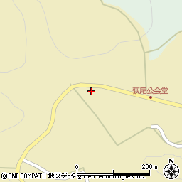 岡山県新見市哲多町荻尾1217周辺の地図