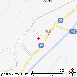 兵庫県赤穂郡上郡町野桑1196周辺の地図