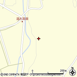 広島県庄原市口和町湯木439周辺の地図