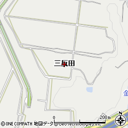 愛知県常滑市金山（三反田）周辺の地図
