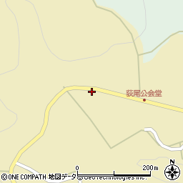 岡山県新見市哲多町荻尾1215周辺の地図