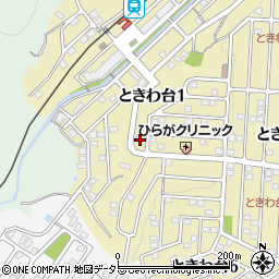 大阪府豊能郡豊能町ときわ台4丁目1周辺の地図