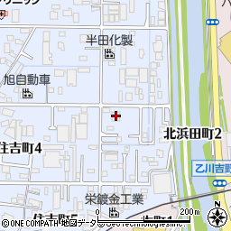 内倉鉄工所周辺の地図
