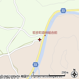 岡山県新見市哲多町老栄1028周辺の地図