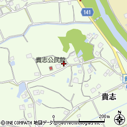 兵庫県三田市貴志889周辺の地図