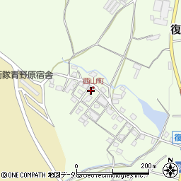 兵庫県小野市復井町1827周辺の地図