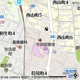 愛知県碧南市鶴見町1丁目周辺の地図