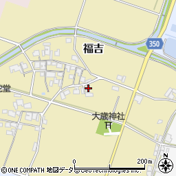 兵庫県加東市福吉266周辺の地図