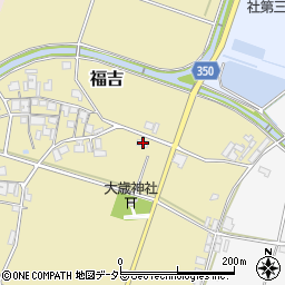 兵庫県加東市福吉260-3周辺の地図