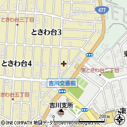 大阪府豊能郡豊能町ときわ台4丁目15周辺の地図