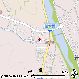 清水谷簡易郵便局周辺の地図