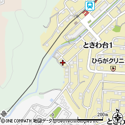 大阪府豊能郡豊能町ときわ台1丁目13周辺の地図