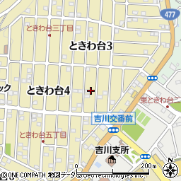 大阪府豊能郡豊能町ときわ台4丁目13周辺の地図