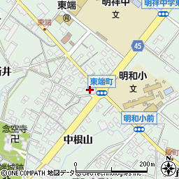 磯村乳母車店周辺の地図