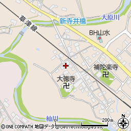 滋賀県甲賀市甲賀町大原市場501周辺の地図