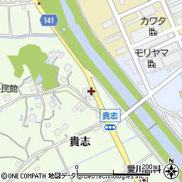 兵庫県三田市貴志743周辺の地図