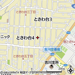 大阪府豊能郡豊能町ときわ台4丁目12周辺の地図