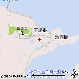 兵庫県宝塚市波豆（干場掛）周辺の地図