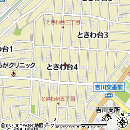 大阪府豊能郡豊能町ときわ台4丁目10周辺の地図