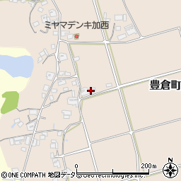 兵庫県加西市豊倉町246周辺の地図