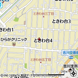 大阪府豊能郡豊能町ときわ台4丁目9周辺の地図